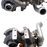 2008-2010 Ford 6.4L Powerstroke Turbochargers Set with BILLET Compressor Wheels-777