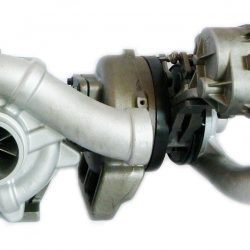 2008-2010 Ford 6.4L Powerstroke Turbochargers Set with BILLET Compressor Wheels-0